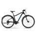 Велосипед  Haibike SEET HardSeven 1.5 Street Tourney 27,5", рама XS, черно-сине-титановый, 2020 - фото №1
